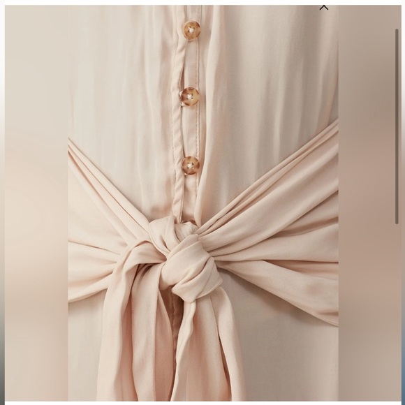 Love Whit Rent The Runway Tie Front Dress - Picture 3 of 5